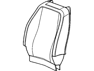 GM 20890177 Seat Back Cover