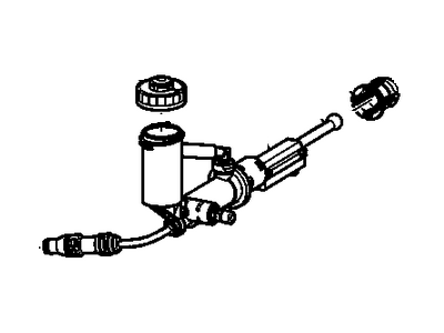 GM 12572805 Master Cylinder