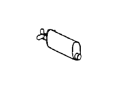 GM 22505920 Muffler & Tailpipe Assembly