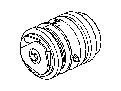 GM 89018798 Air Conditioner Compressor Assembly