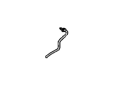 GM 15052180 Transmission Fluid Auxiliary Cooler Inlet Hose Assembly *Marked Print