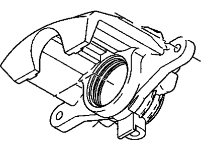 GM 13279638 Caliper Assembly