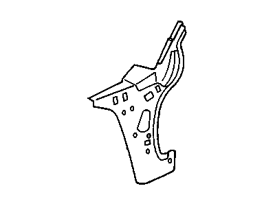 GM 20636331 Hinge Pillar