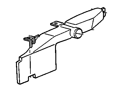 GM 25534067 Duct-Front Air Intake