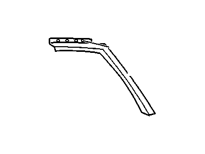 GM 25609447 Molding Asm-Front Side Door Window Front Garnish