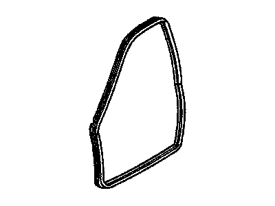 GM 10409207 Weatherstrip Asm-Front Side Door <Use 1C5K*Gray M