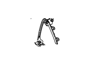GM 10161384 Front Door Window Regulator
