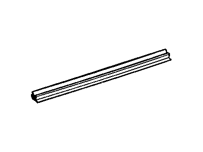 GM 10393321 Sealing Strip, Rear Side Door Window Inner