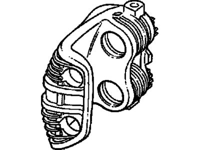 GM 18016155 Caliper, Front Brake (Remanufacture)