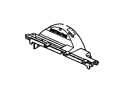 GM 10281083 Shroud Asm-Radiator Fan Upper
