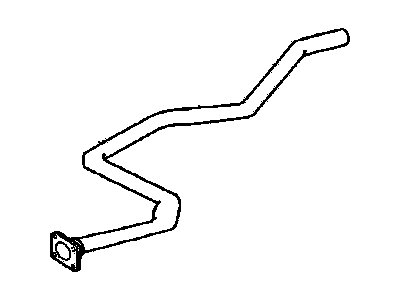 GM 12509230 Intermediate Exhaust Pipe