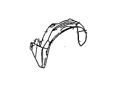 GM 25657847 Panel-Front Wheelhouse
