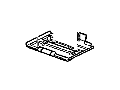 GM 15556566 Support-Battery Tray Outer