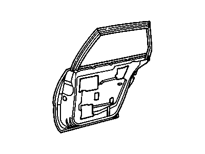 GM 89022643 Door Shell