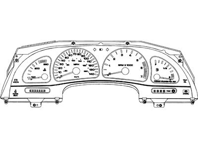 GM 16219053 Cluster Assembly