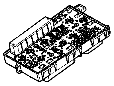 GM 93190849 Fuse Box