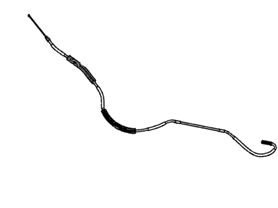 GM 25864664 Rear Cable