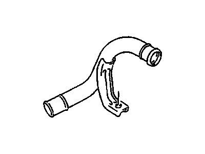 GM 96063497 Radiator Outlet Pipe