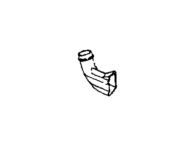 GM 25501536 Duct, Front Air Intake