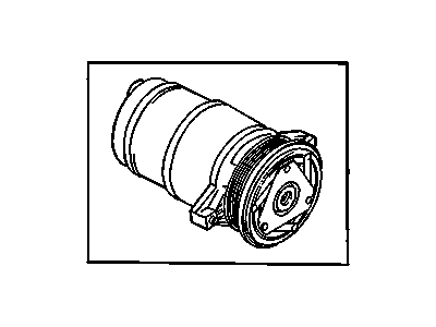 GM 89019206 Compressor Assembly