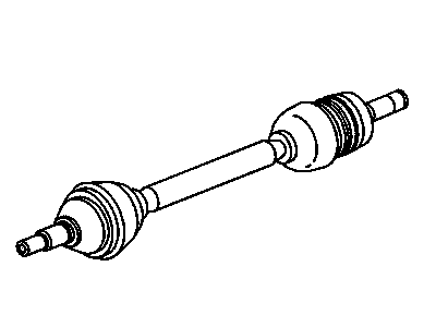 GM 22515440 Rear Axle Shaft