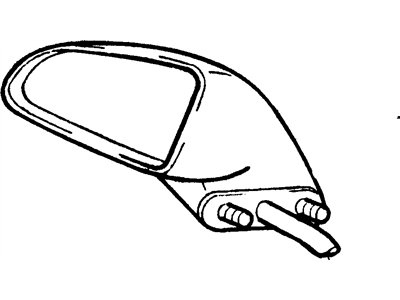 GM 20655764 Mir Asm Outside Remote Control RH *Prime