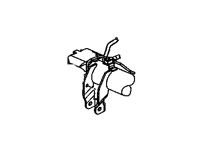 GM 15084208 Cable Asm-Parking Brake Rear (LH)