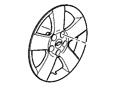 GM 9597197 Wheel Cover