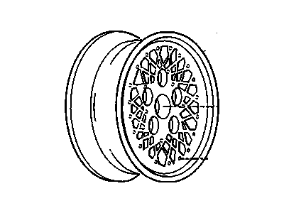 GM 22548178 Wheel Rim Unit-14X6 Aluminum