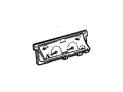 GM 16192494 Instrument Display Assembly