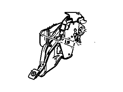 GM 20832044 Parking Brake Control