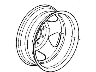 GM 9597735 Spare Wheel