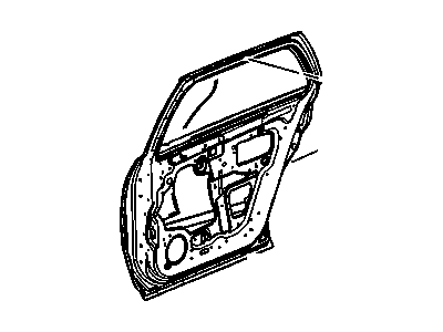 GM 15949965 Door Shell