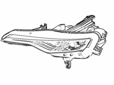 GM 84529724 Composite Headlamp