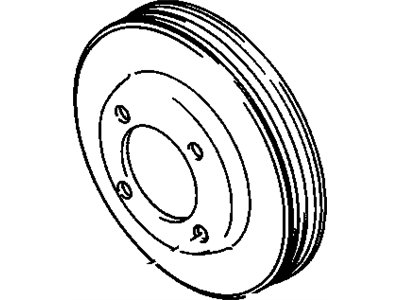 GM 91171195 Pulley, Water Pump