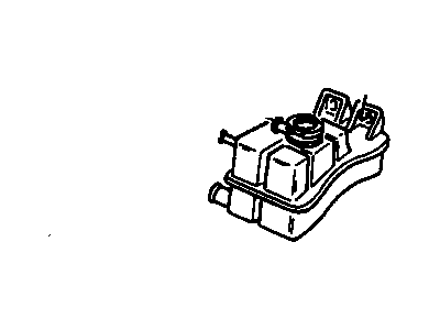 GM 22538029 Tank Asm-Radiator Surge