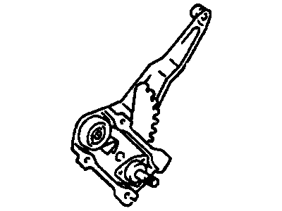 GM 94857531 Rear Side Door Window Regulator