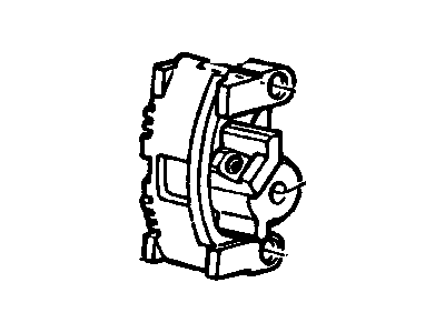 GM 19140959 Caliper Asm, Rear Brake (W/0 Brake Pads) (Remanufacture)