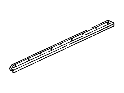 GM 10221154 Sealing Strip Asm-Front Door-Bottom Auxiliary.