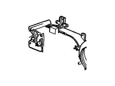 GM 88891577 Case, Auxiliary A/C Evaporator & Blower Upper