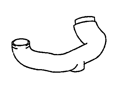 GM 94856893 Duct, Intermediate Intake Air