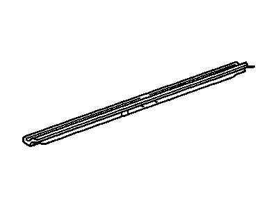 GM 17992219 SEALING STRIP, Front Door Window Channel
