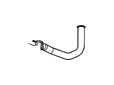 GM 15662513 Exhaust Pipe Assembly