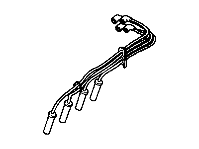 GM 12072144 WIRE, Spark Plug or Coil
