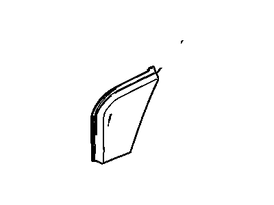 GM 95205557 Upper Trim Panel