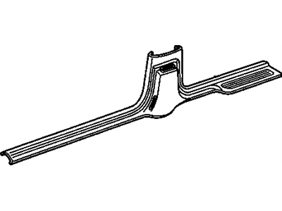 GM 10107067 Panel-Center Pillar Lower Trim Finish *Sapphire