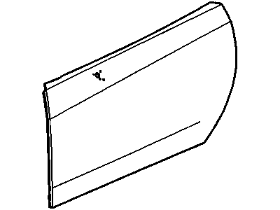 GM 15224386 Door Shell