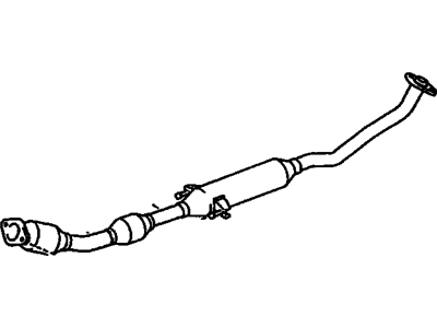 GM 19205433 Converter & Pipe
