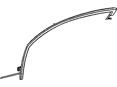 GM 22635561 Channel Asm-Front Side Door Window