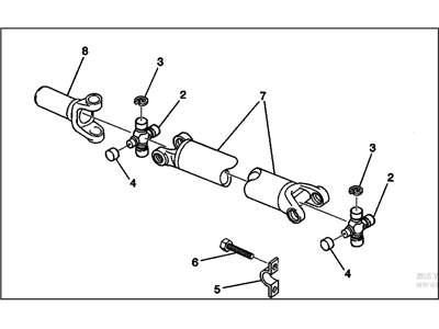 GM 15036991 Propeller Shaft Assembly